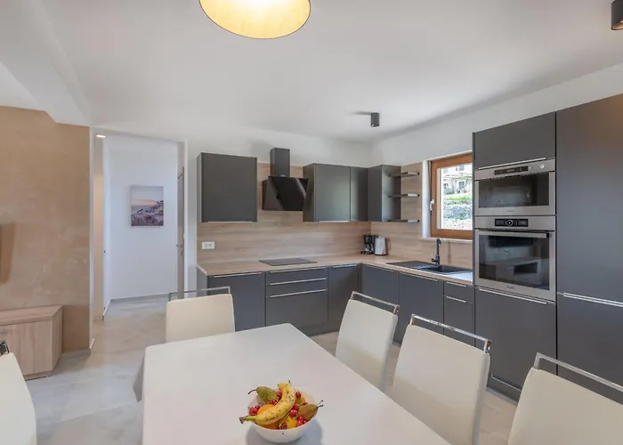 Rita, A Luxurious Private With A Pool Near The Sea Ferienhaus Viskovići
